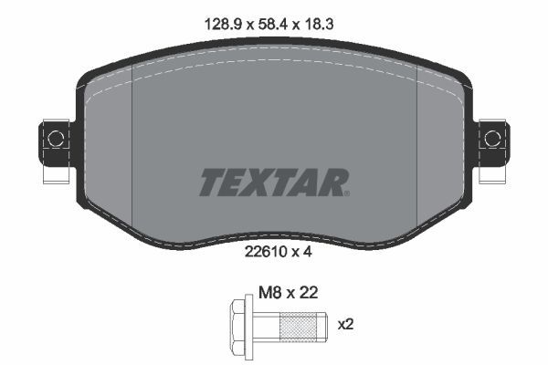 Textar 2261001