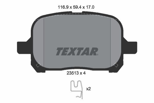 Textar 2351302