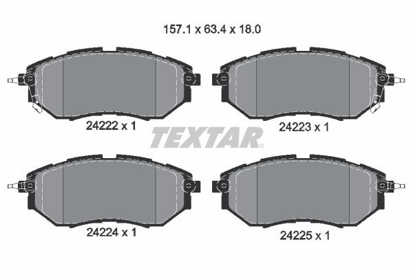 Textar 2422201