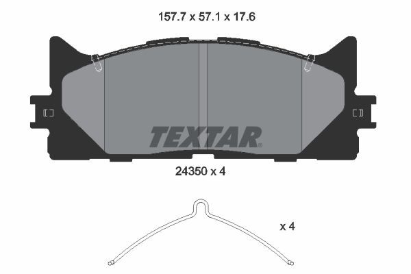 Textar 2435001