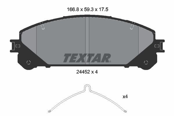 Textar 2445201