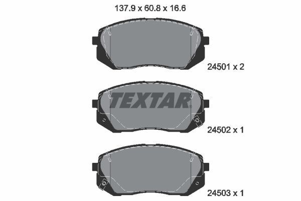 Textar 2450101