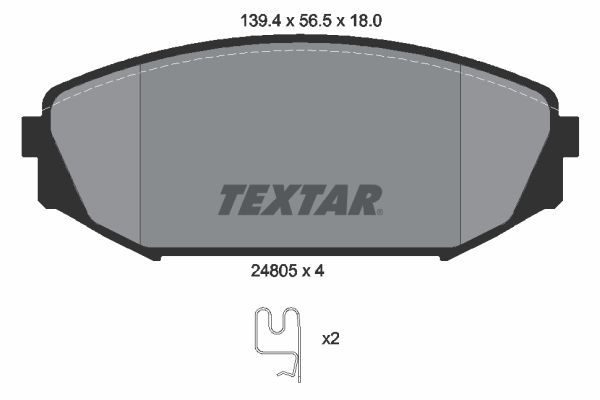 Textar 2480501