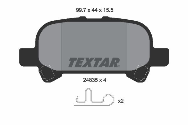 Textar 2483501