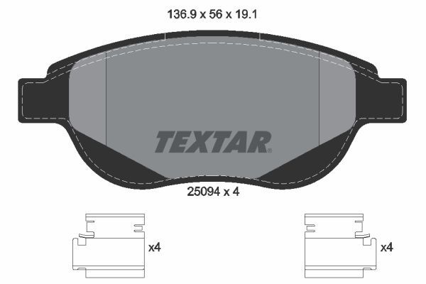 Textar 2509401