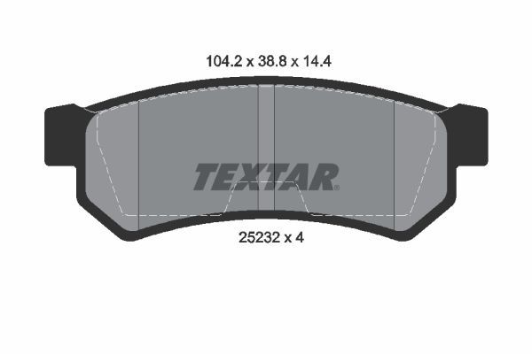 Textar 2523201