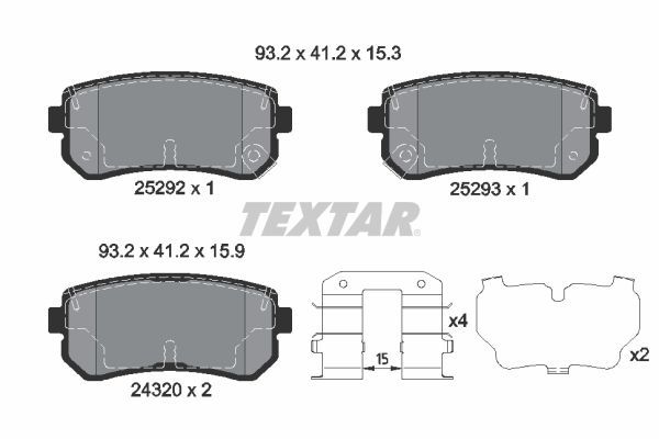 Textar 2529201