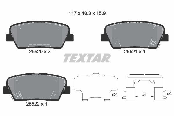 Textar 2552003