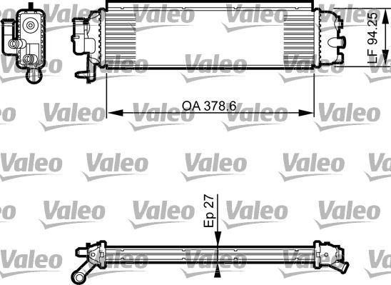 Valeo 735561 - Chladič vody -