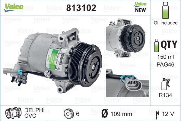 Valeo 813102 - Kompresor -