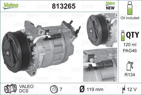 Valeo 813265 - Kompresor -
