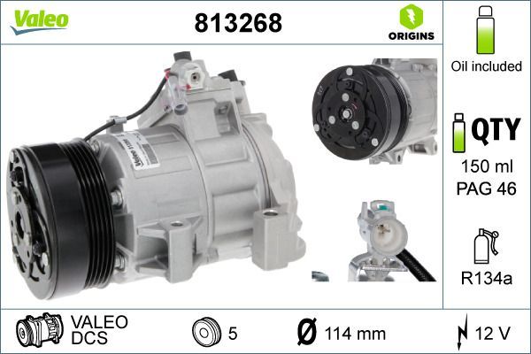 Valeo 813268 - Kompresor -