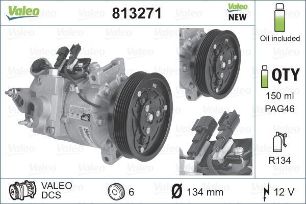 Valeo 813271 - Kompresor -
