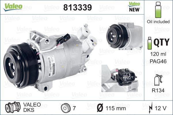 Valeo 813339 - Kompresor -