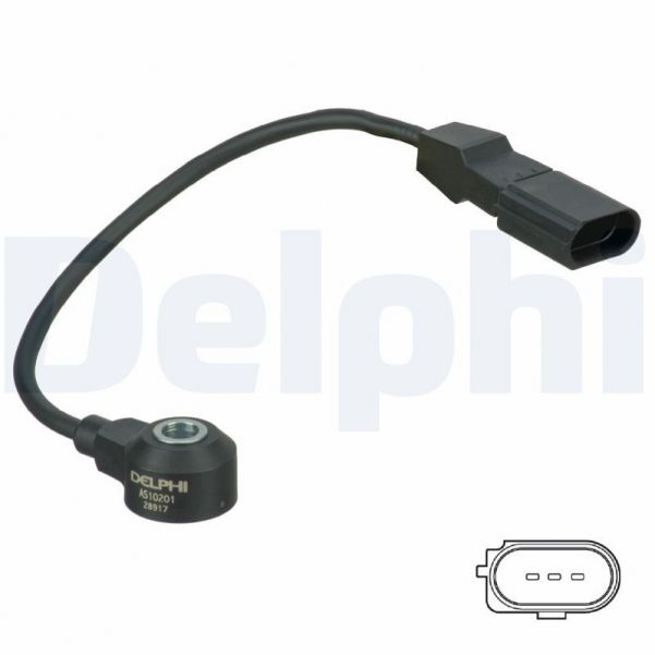 Delphi AS10201 - Snímač klepania -