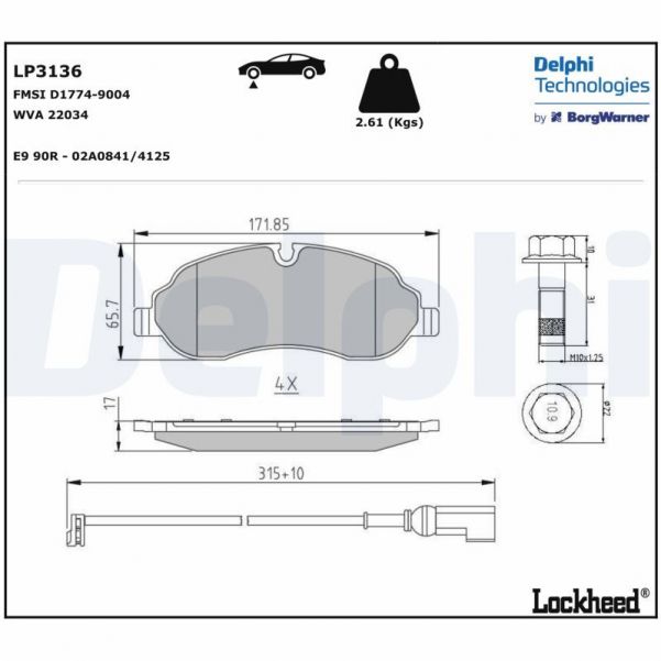 Delphi LP3136