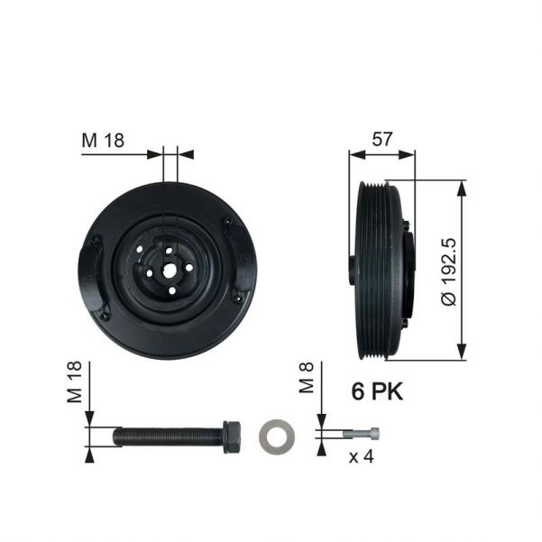 Gates TVD1033A -  -