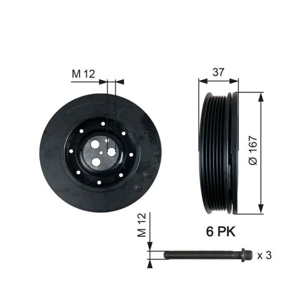 Gates TVD1060A -  -
