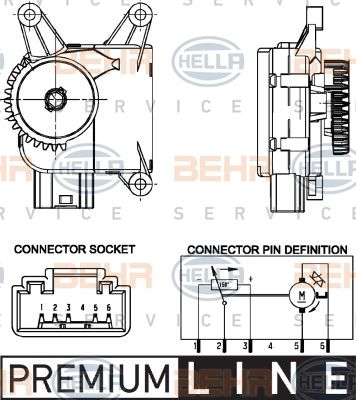 Hella 6NW 351 344-021 -  -