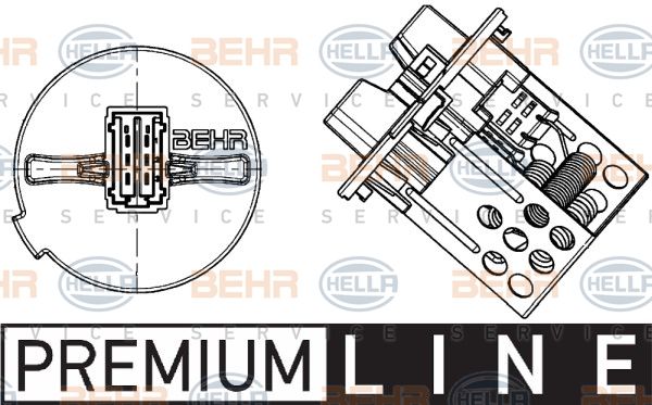 Hella 9ML 351 332-281 -  -