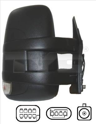 TYC 315-0003 - Spätné zrkadlo -