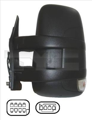 TYC 315-0004 - Spätné zrkadlo -