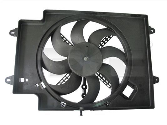 TYC 801-0001 - Ventilátor motora -