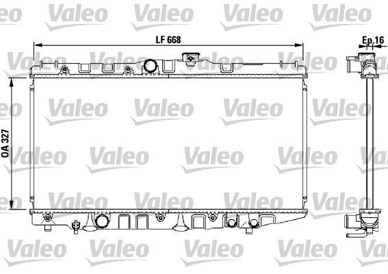 Valeo 730471 - Chladič vody -