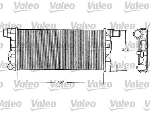 Valeo 730520 - Chladič vody -