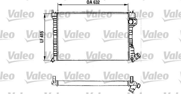 Valeo 730934 - Chladič vody -