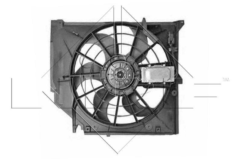 NRF 47026 - Ventilátor motora -