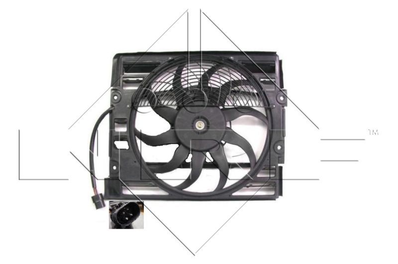 NRF 47214 - Ventilátor motora -