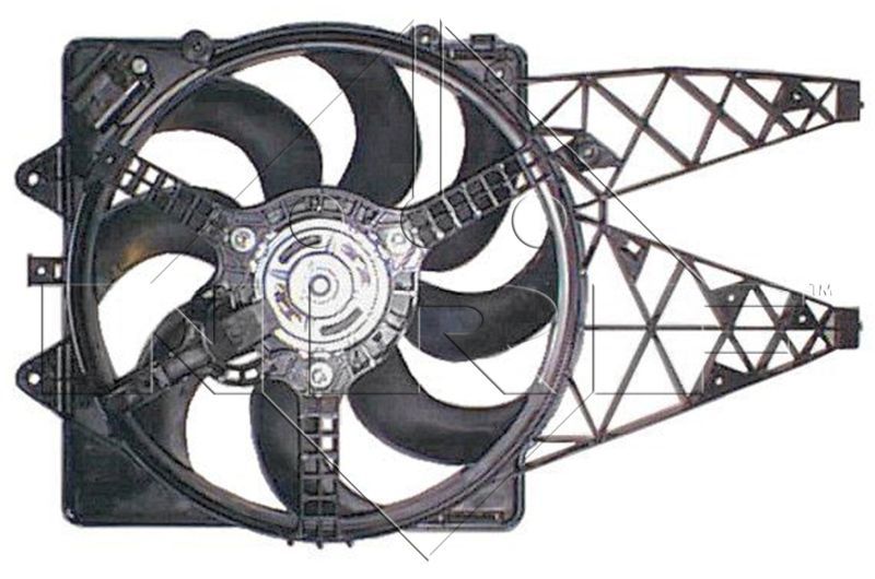 NRF 47237 - Ventilátor motora -