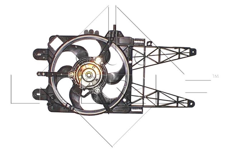 NRF 47246 - Ventilátor motora -