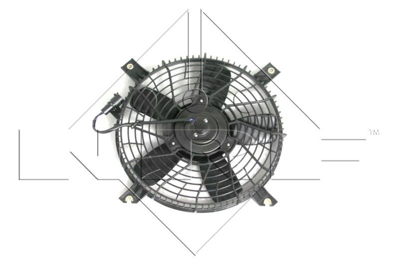 NRF 47469 - Ventilátor motora -