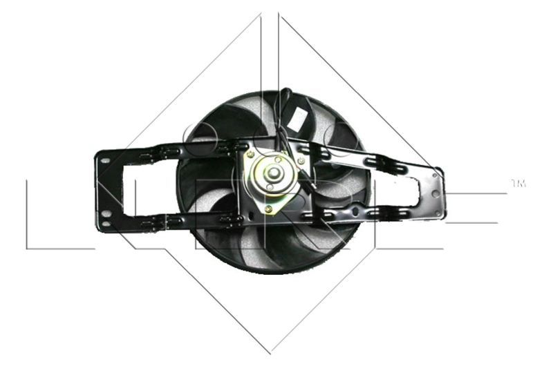 NRF 47476 - Ventilátor motora -