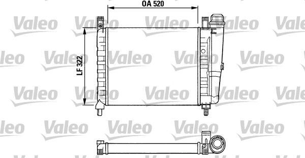 Valeo 730991 - Chladič vody -