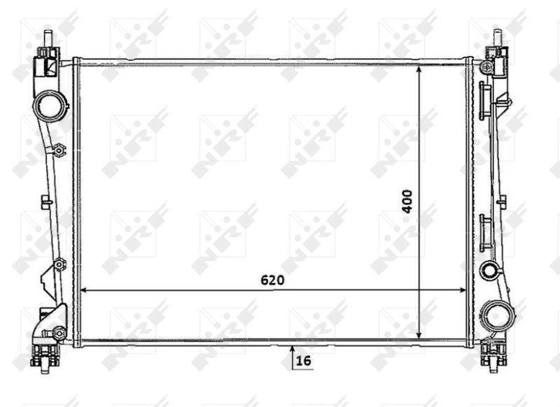 NRF 53935 - Chladič vody -