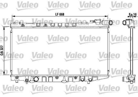 Valeo 731106 - Chladič vody -