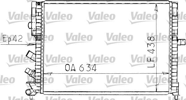 Valeo 731162 - Chladič vody -
