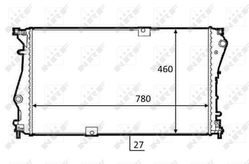 NRF 58498 - Chladič vody -