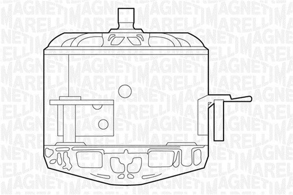 Magneti Marelli 069422213010 - Ventilátor motora -