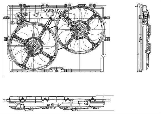 Magneti Marelli 069422578010 - Ventilátor motora -