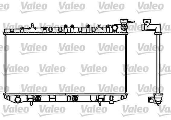 Valeo 731662 - Chladič vody -