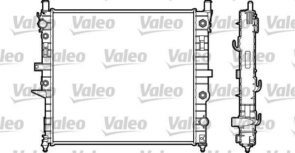 Valeo 732706 - Chladič vody -