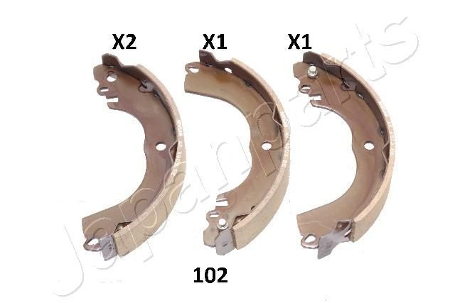 Japanparts GF-102AF - Brzdové čeľuste -
