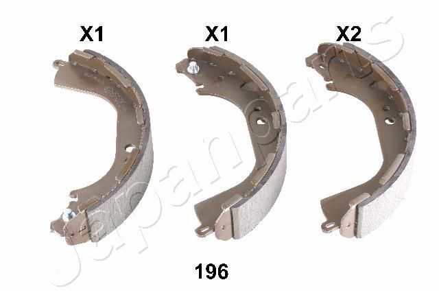 Japanparts GF-196AF - Brzdové čeľuste -