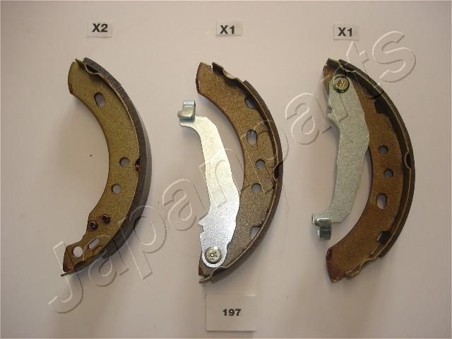 Japanparts GF-197AF - Brzdové čeľuste -