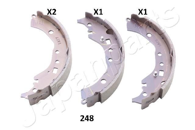Japanparts GF-248AF - Brzdové čeľuste -