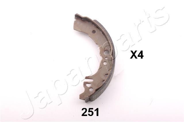 Japanparts GF-251AF - Brzdové čeľuste -